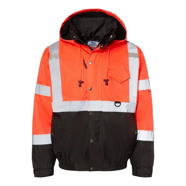 Kishigo Unisex Ripstop Bomber Jacket - Kishigo Unisex Ripstop Bomber Jacket - Image 1 of 7