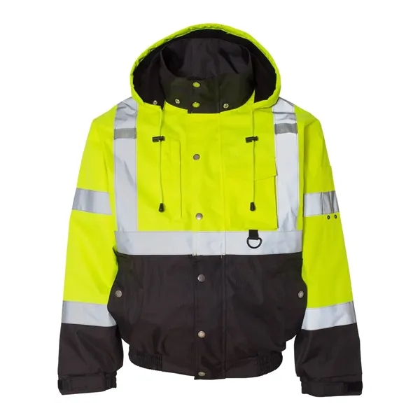 Kishigo Unisex Ripstop Bomber Jacket - Kishigo Unisex Ripstop Bomber Jacket - Image 3 of 7
