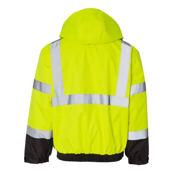 Kishigo Unisex Ripstop Bomber Jacket - Kishigo Unisex Ripstop Bomber Jacket - Image 5 of 7