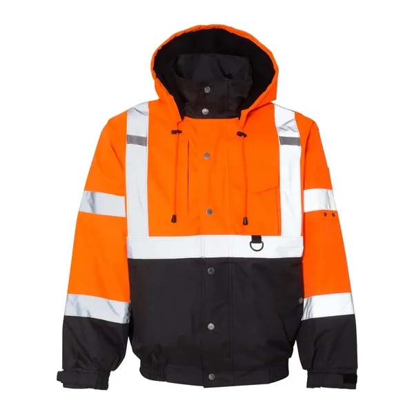 Kishigo Unisex Ripstop Bomber Jacket - Kishigo Unisex Ripstop Bomber Jacket - Image 6 of 7