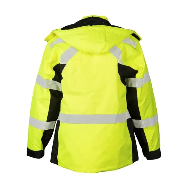 Kishigo Unisex Premium Black Series® Parka - Kishigo Unisex Premium Black Series® Parka - Image 3 of 6