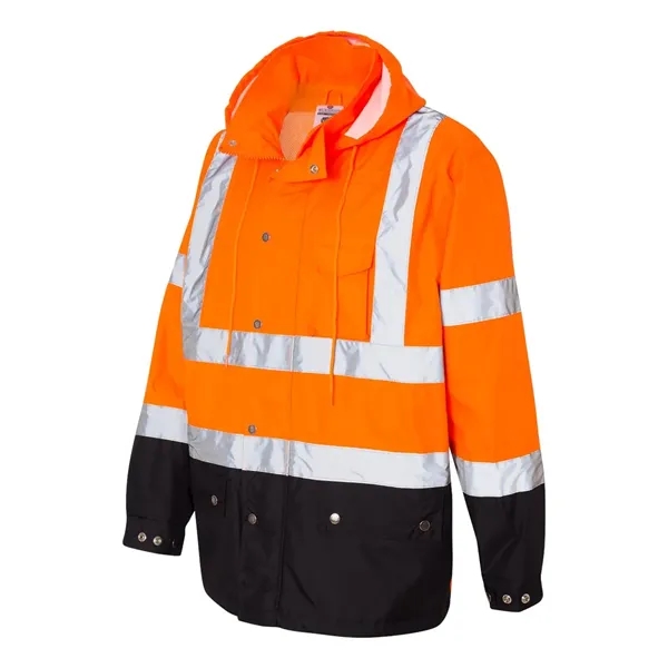 Kishigo Unisex Storm Cover Waterproof Rain Jacket - Kishigo Unisex Storm Cover Waterproof Rain Jacket - Image 5 of 6