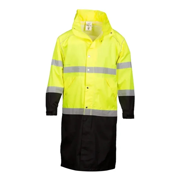 Kishigo Unisex Premium Brilliant Series® Long Rain Coat - Kishigo Unisex Premium Brilliant Series® Long Rain Coat - Image 1 of 6