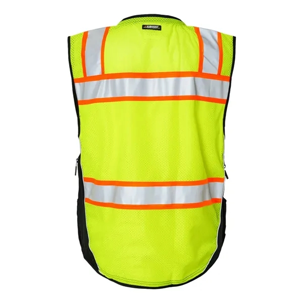 Kishigo Unisex Premium Black Series® Surveyors Vest - Kishigo Unisex Premium Black Series® Surveyors Vest - Image 4 of 6