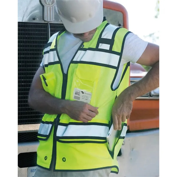 Kishigo Unisex High-Performance Surveyors Vest - Kishigo Unisex High-Performance Surveyors Vest - Image 0 of 7