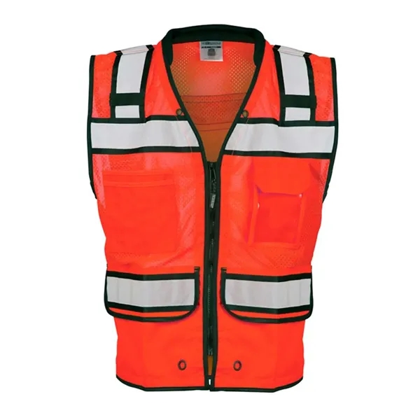 Kishigo Unisex High-Performance Surveyors Vest - Kishigo Unisex High-Performance Surveyors Vest - Image 1 of 7