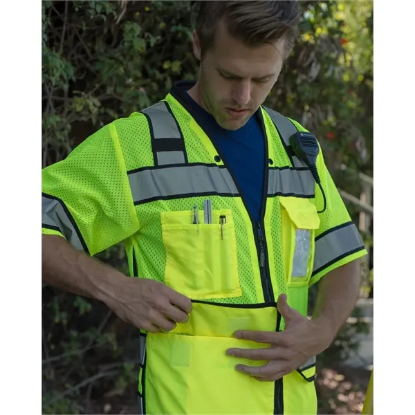 Kishigo Unisex High Performance Surveyors Vest - Kishigo Unisex High Performance Surveyors Vest - Image 0 of 4