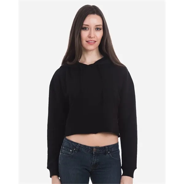 Lane Seven Women's Cropped Fleece Hooded Sweatshirt - Lane Seven Women's Cropped Fleece Hooded Sweatshirt - Image 0 of 11