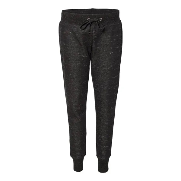 Custom J. America Women's Melange Fleece Joggers