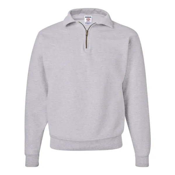 Custom JERZEES Unisex Super Sweats NuBlend® Quarter-Zip Cadet Co...