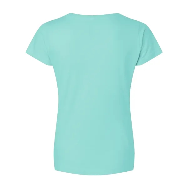 LAT Women's Fine Jersey V-Neck Tee - LAT Women's Fine Jersey V-Neck Tee - Image 10 of 40