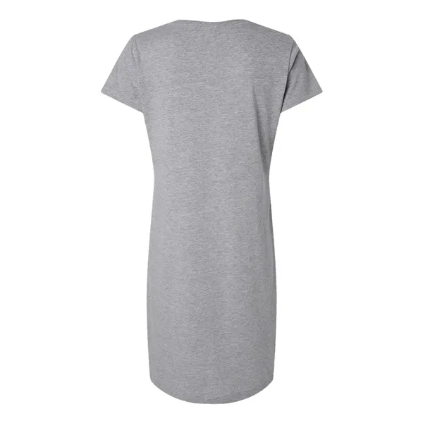 LAT Women's Fine Jersey V-Neck Coverup - LAT Women's Fine Jersey V-Neck Coverup - Image 8 of 14
