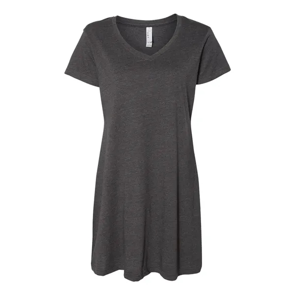 LAT Women's Fine Jersey V-Neck Coverup - LAT Women's Fine Jersey V-Neck Coverup - Image 11 of 14