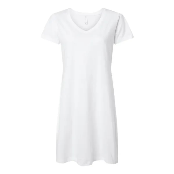 LAT Women's Fine Jersey V-Neck Coverup - LAT Women's Fine Jersey V-Neck Coverup - Image 13 of 14