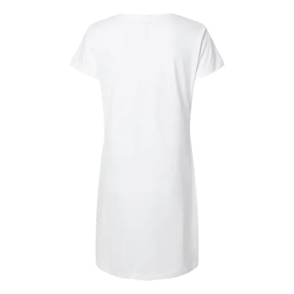 LAT Women's Fine Jersey V-Neck Coverup - LAT Women's Fine Jersey V-Neck Coverup - Image 14 of 14