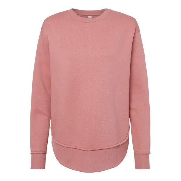 LAT Women's Weekend Fleece Crewneck Sweatshirt - LAT Women's Weekend Fleece Crewneck Sweatshirt - Image 6 of 14