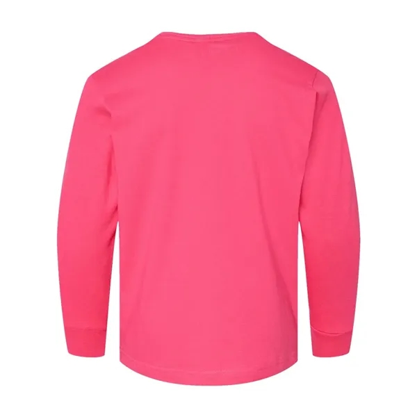 LAT Youth Fine Jersey Long Sleeve Tee - LAT Youth Fine Jersey Long Sleeve Tee - Image 12 of 44