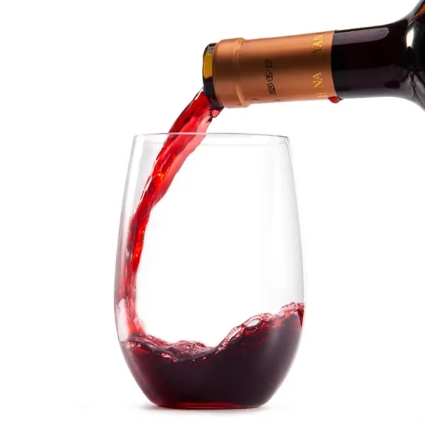 16oz. Unbreakable Reusable Plastic Egg Stemless Wine Glasses - 16oz. Unbreakable Reusable Plastic Egg Stemless Wine Glasses - Image 3 of 5