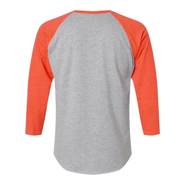 LAT Men's Baseball Fine Jersey Three-Quarter Sleeve Tee - LAT Men's Baseball Fine Jersey Three-Quarter Sleeve Tee - Image 14 of 32