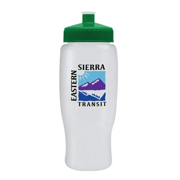 Pedal Pusher 27oz Recycled Transparent Contour Bottle w/Push - Pedal Pusher 27oz Recycled Transparent Contour Bottle w/Push - Image 12 of 125