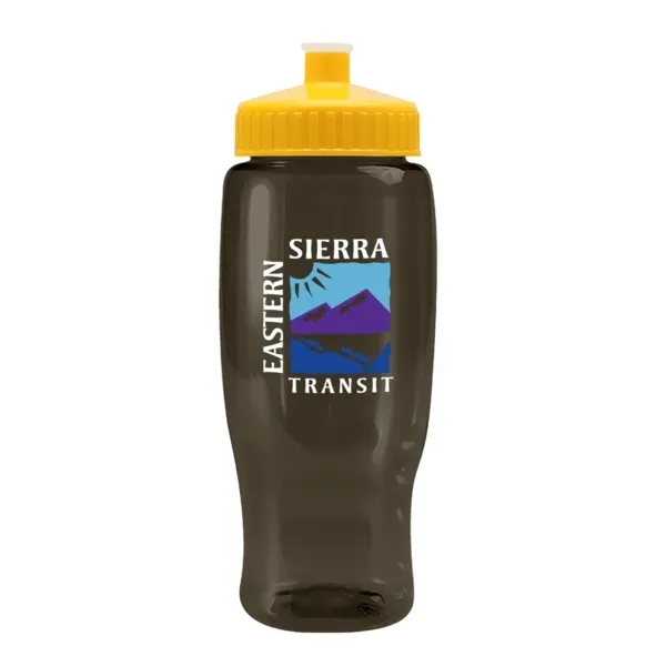 Pedal Pusher 27oz Recycled Transparent Contour Bottle w/Push - Pedal Pusher 27oz Recycled Transparent Contour Bottle w/Push - Image 84 of 125