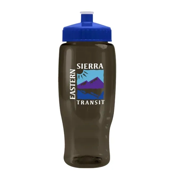 Pedal Pusher 27oz Recycled Transparent Contour Bottle w/Push - Pedal Pusher 27oz Recycled Transparent Contour Bottle w/Push - Image 88 of 125