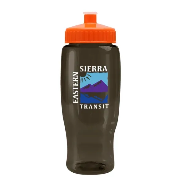 Pedal Pusher 27oz Recycled Transparent Contour Bottle w/Push - Pedal Pusher 27oz Recycled Transparent Contour Bottle w/Push - Image 91 of 125