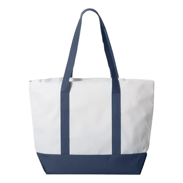 Liberty Bags Bay View Giant Zippered Tote - Liberty Bags Bay View Giant Zippered Tote - Image 7 of 12