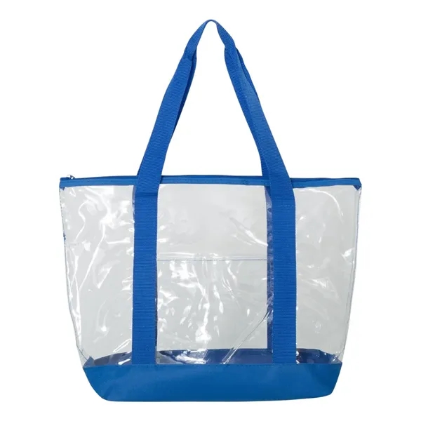 Liberty Bags Clear Boat Tote - Liberty Bags Clear Boat Tote - Image 5 of 6