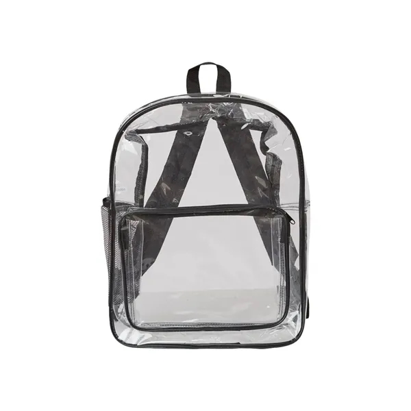 Liberty Bags Large 17" Heavy Duty Clear Backpack - Liberty Bags Large 17" Heavy Duty Clear Backpack - Image 1 of 3