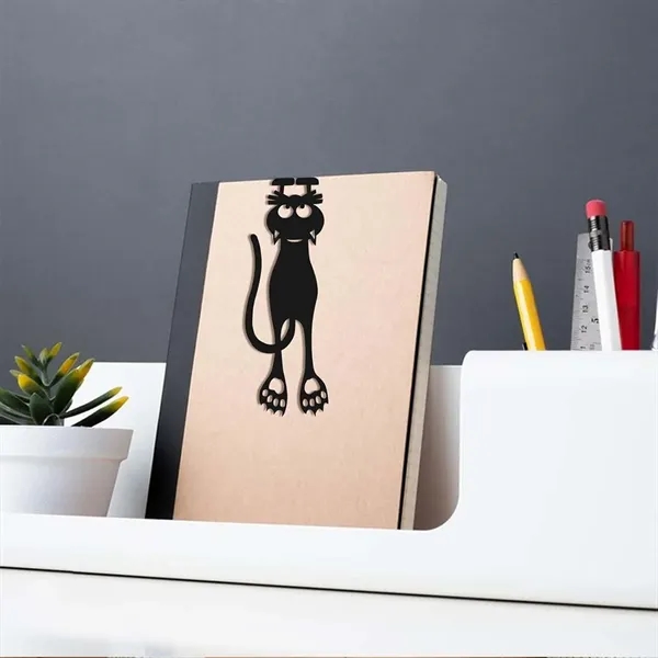 Personalized smooth plastic cute cat reading bookmark - Personalized smooth plastic cute cat reading bookmark - Image 4 of 4