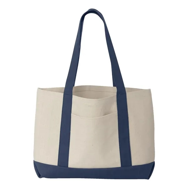 Liberty Bags Leeward Boater Tote - Liberty Bags Leeward Boater Tote - Image 7 of 12