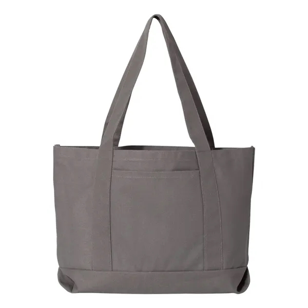 Liberty Bags Seaside Cotton Pigment Dyed Resort Tote - Liberty Bags Seaside Cotton Pigment Dyed Resort Tote - Image 3 of 14