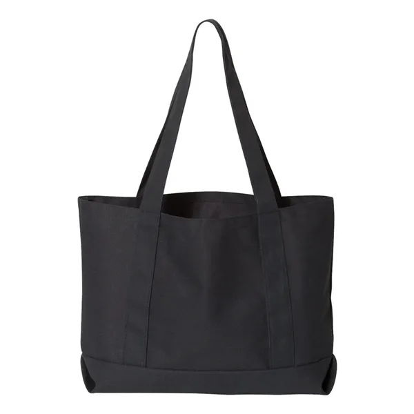 Liberty Bags Seaside Cotton Pigment Dyed Resort Tote - Liberty Bags Seaside Cotton Pigment Dyed Resort Tote - Image 12 of 14