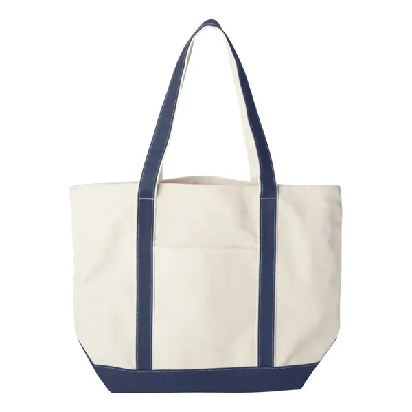 Liberty Bags Carmel Classic XL Cotton Canvas Resort Tote - Liberty Bags Carmel Classic XL Cotton Canvas Resort Tote - Image 7 of 12