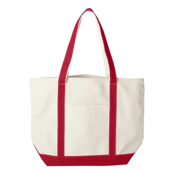 Liberty Bags Carmel Classic XL Cotton Canvas Resort Tote - Liberty Bags Carmel Classic XL Cotton Canvas Resort Tote - Image 9 of 12