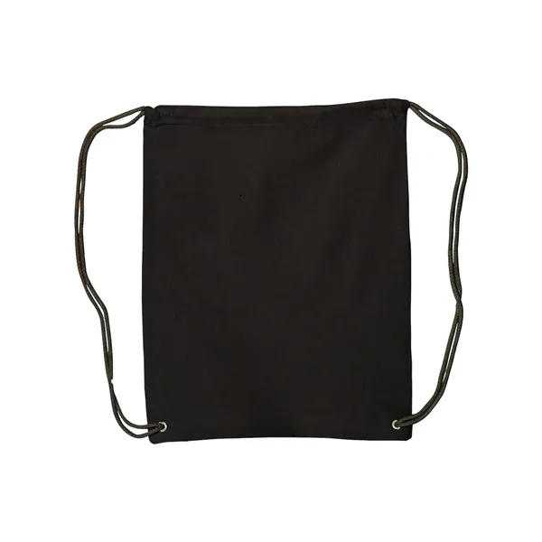Liberty Bags Canvas Drawstring Backpack - Liberty Bags Canvas Drawstring Backpack - Image 1 of 4