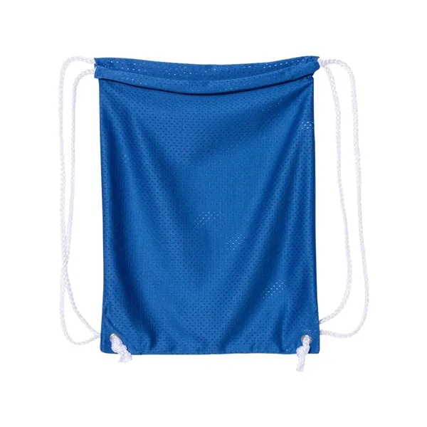 Liberty Bags Mesh Drawstring Backpack - Liberty Bags Mesh Drawstring Backpack - Image 6 of 10