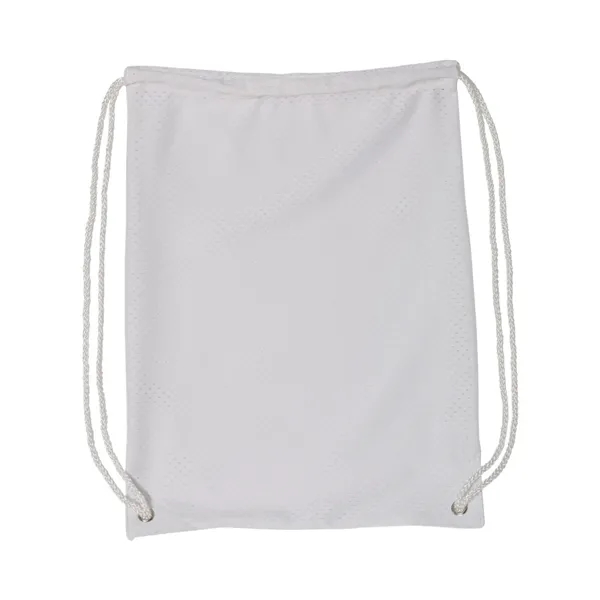 Liberty Bags Mesh Drawstring Backpack - Liberty Bags Mesh Drawstring Backpack - Image 7 of 10
