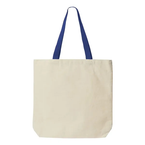 Liberty Bags Jennifer Cotton Canvas Tote - Liberty Bags Jennifer Cotton Canvas Tote - Image 7 of 8