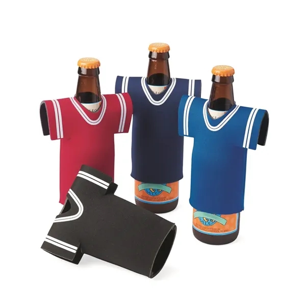 Liberty Bags Collapsible Jersey Foam Can & Bottle Holder - Liberty Bags Collapsible Jersey Foam Can & Bottle Holder - Image 0 of 12