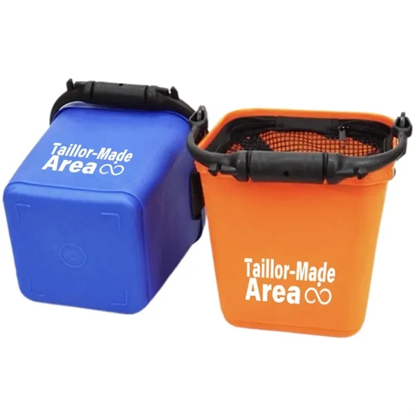 Custom EVA Waterproof Folding Fishing Bucket for Outdoors - Custom EVA Waterproof Folding Fishing Bucket for Outdoors - Image 3 of 5