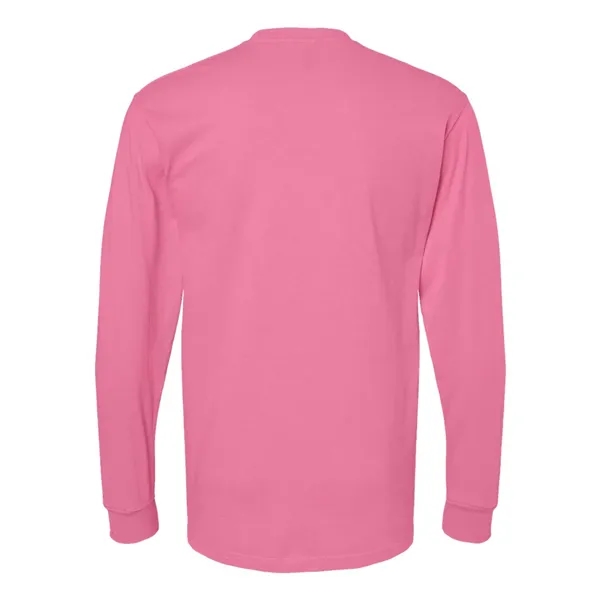 M&O Unisex Gold Soft Touch Long Sleeve T-Shirt - M&O Unisex Gold Soft Touch Long Sleeve T-Shirt - Image 4 of 18