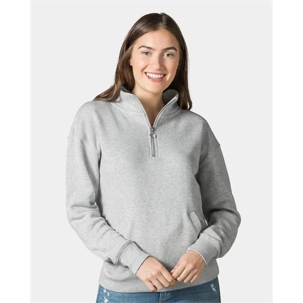 MV Sport Women's Cloud Fleece Quarter-Zip Sweatshirt - MV Sport Women's Cloud Fleece Quarter-Zip Sweatshirt - Image 0 of 15