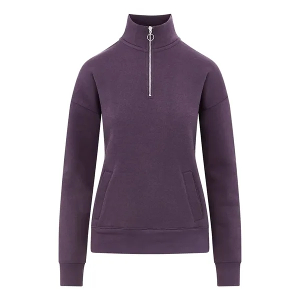 MV Sport Women's Cloud Fleece Quarter-Zip Sweatshirt - MV Sport Women's Cloud Fleece Quarter-Zip Sweatshirt - Image 3 of 15