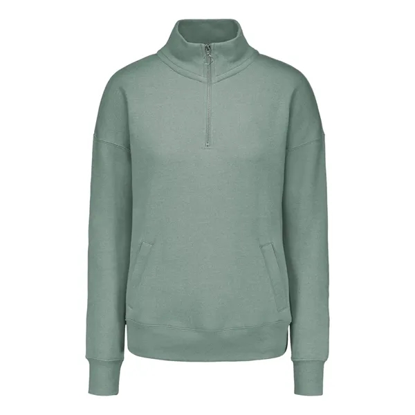 MV Sport Women's Cloud Fleece Quarter-Zip Sweatshirt - MV Sport Women's Cloud Fleece Quarter-Zip Sweatshirt - Image 5 of 15