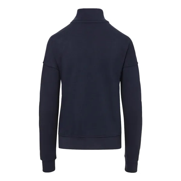 MV Sport Women's Cloud Fleece Quarter-Zip Sweatshirt - MV Sport Women's Cloud Fleece Quarter-Zip Sweatshirt - Image 9 of 15