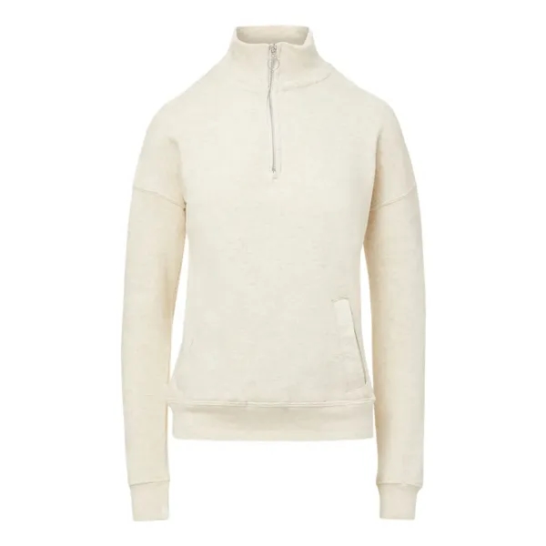 MV Sport Women's Cloud Fleece Quarter-Zip Sweatshirt - MV Sport Women's Cloud Fleece Quarter-Zip Sweatshirt - Image 10 of 15