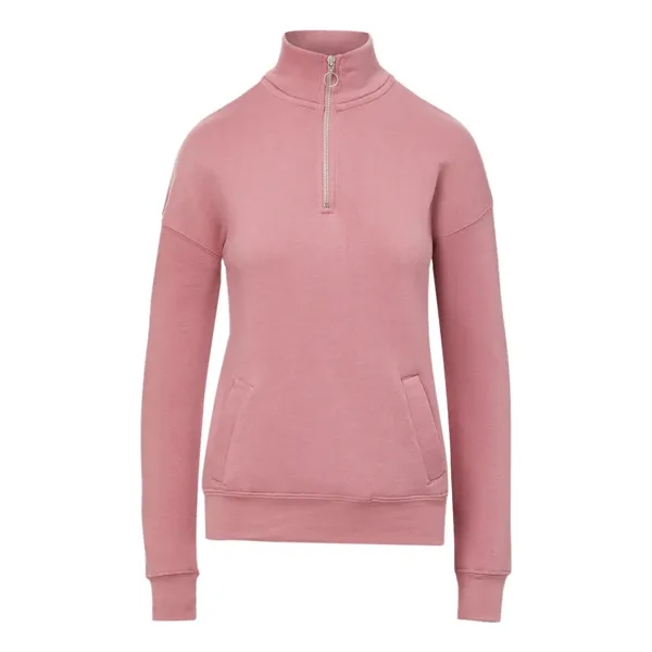 MV Sport Women's Cloud Fleece Quarter-Zip Sweatshirt - MV Sport Women's Cloud Fleece Quarter-Zip Sweatshirt - Image 12 of 15