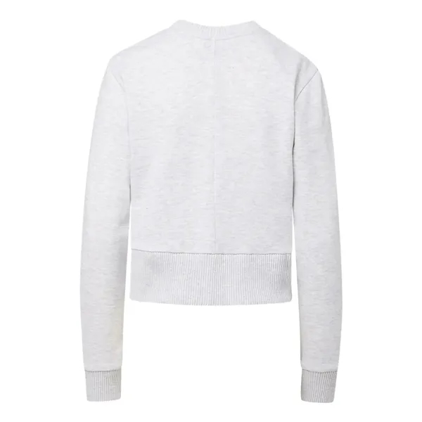 MV Sport Women's Romi Cloud Fleece Crop Crewneck Sweatshirt - MV Sport Women's Romi Cloud Fleece Crop Crewneck Sweatshirt - Image 4 of 10